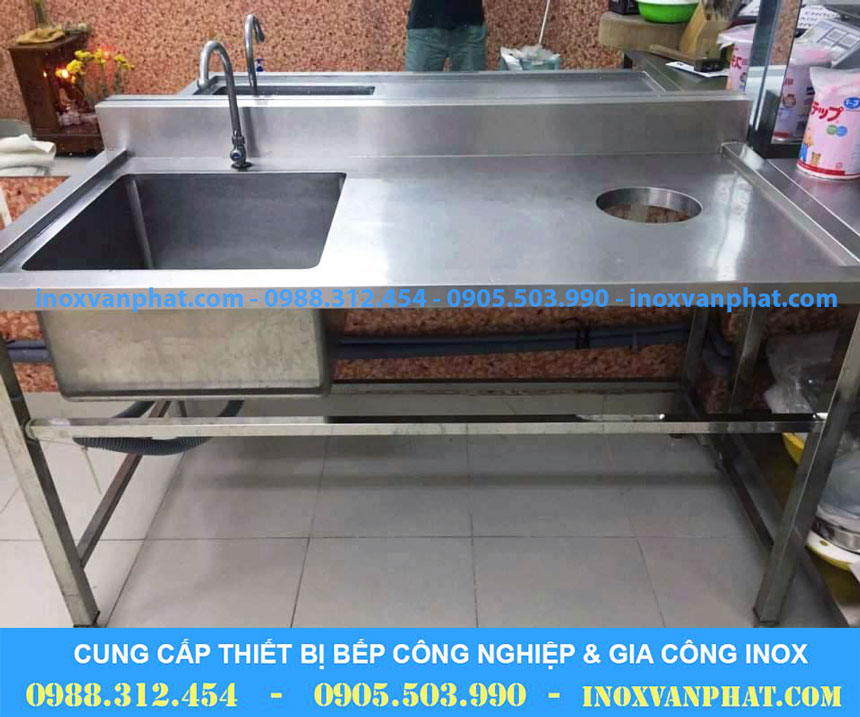 Chậu rửa inox công nghiệp