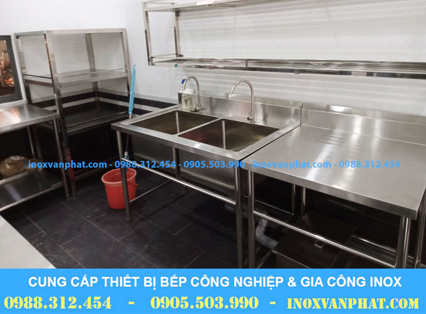 Chậu rửa inox công nghiệp