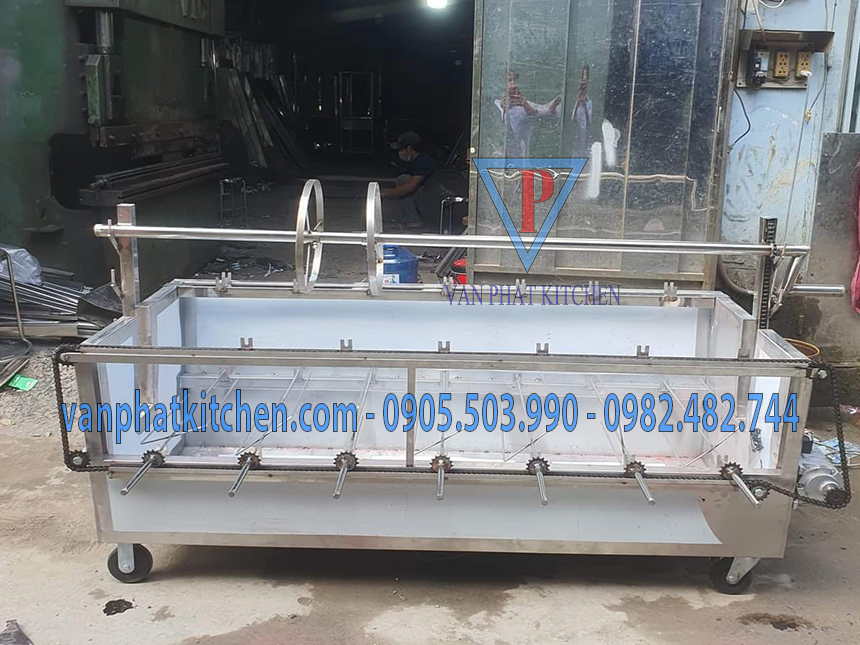 Lò nướng than inox