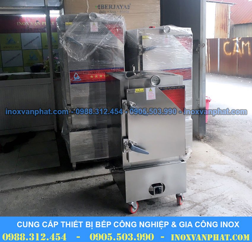 Tủ hấp cơm inox công nghiệp