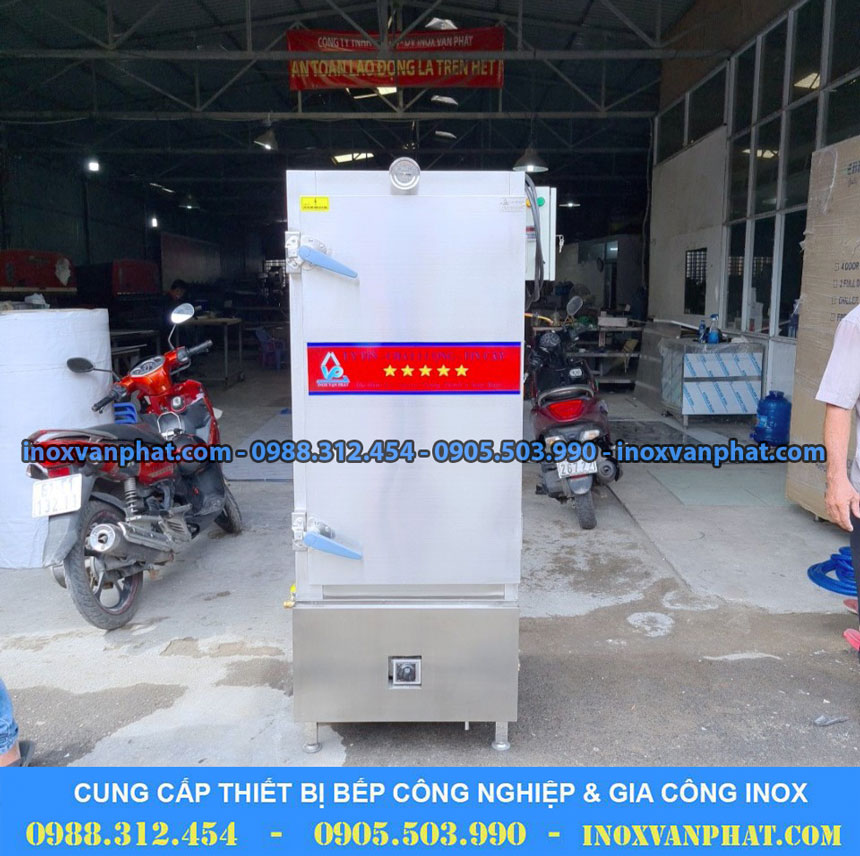 Tủ hấp cơm inox công nghiệp