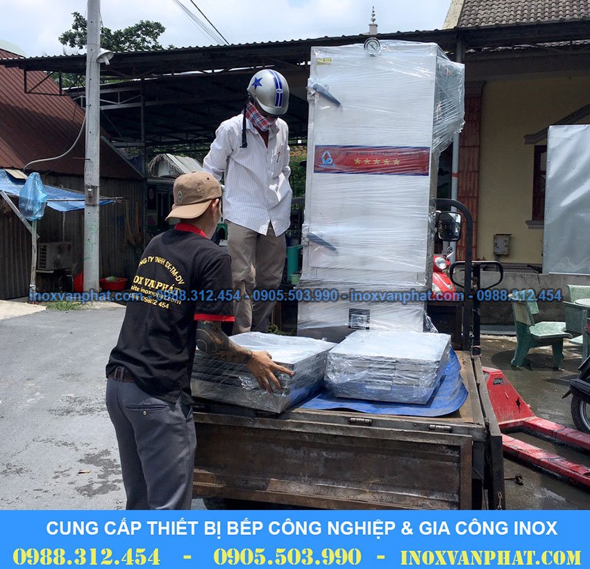Tủ hấp cơm inox công nghiệp
