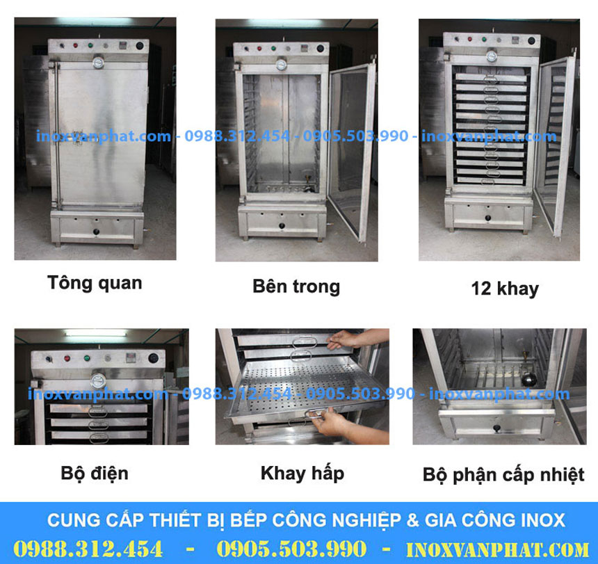 Tủ hấp cơm công nghiệp